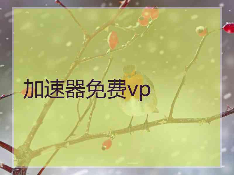 加速器免费vp