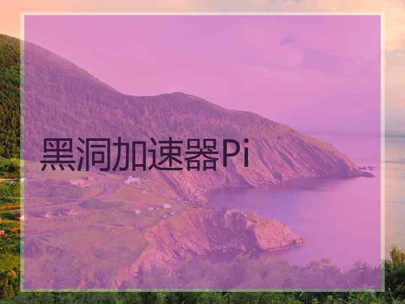 黑洞加速器Pi