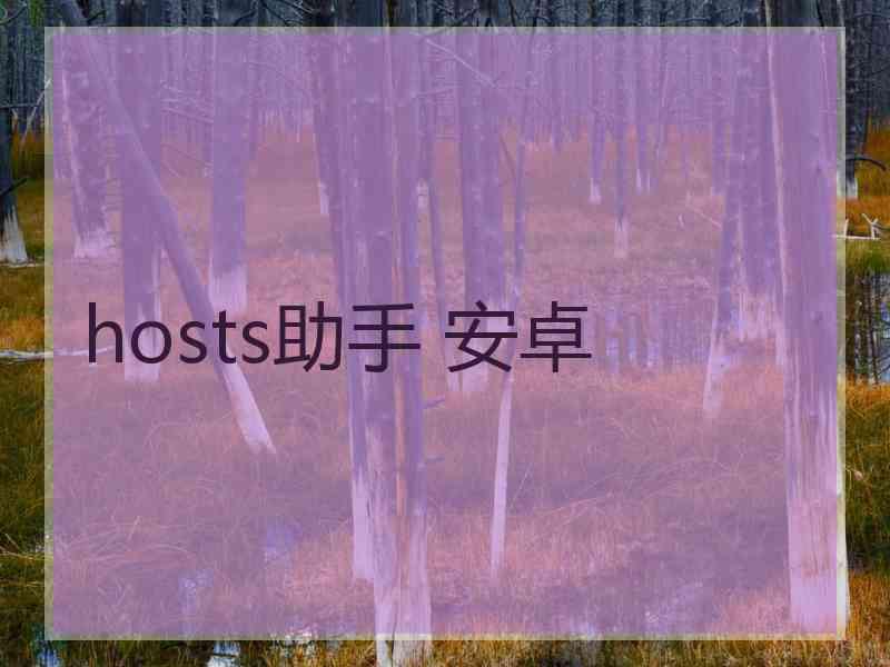 hosts助手 安卓