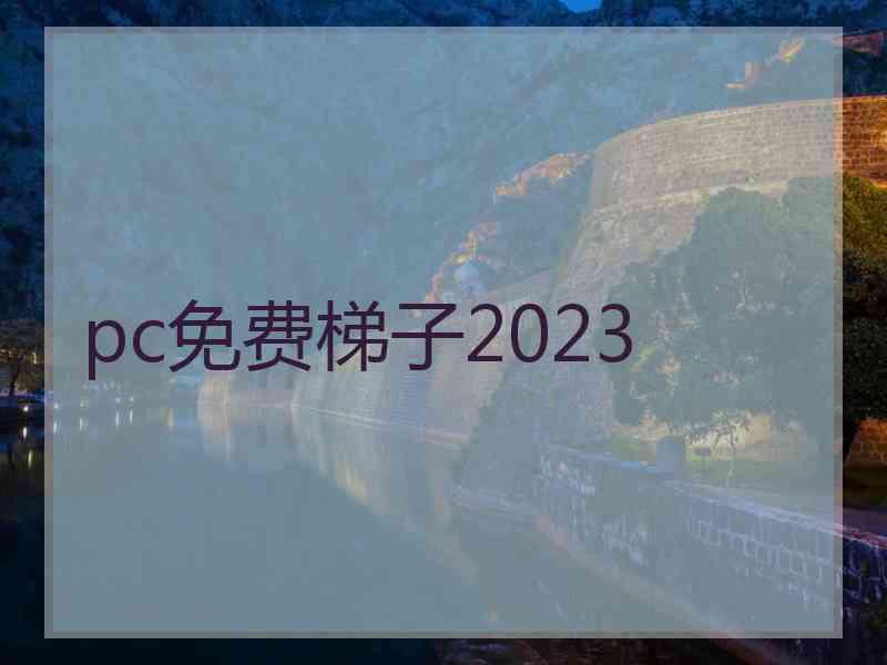 pc免费梯子2023