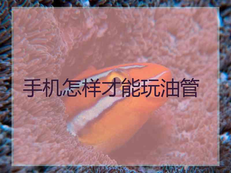 手机怎样才能玩油管