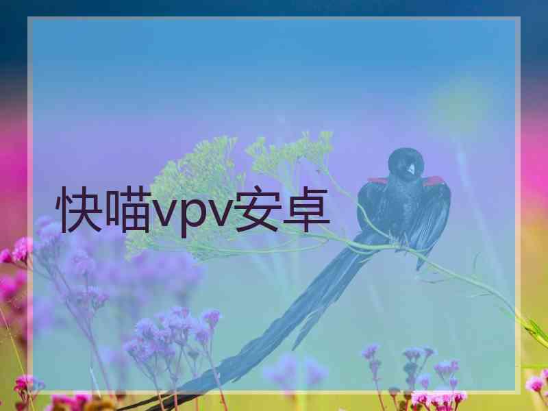 快喵vpv安卓