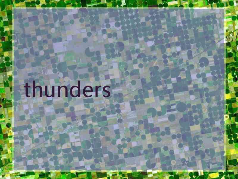 thunders