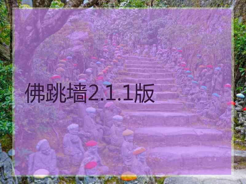 佛跳墙2.1.1版