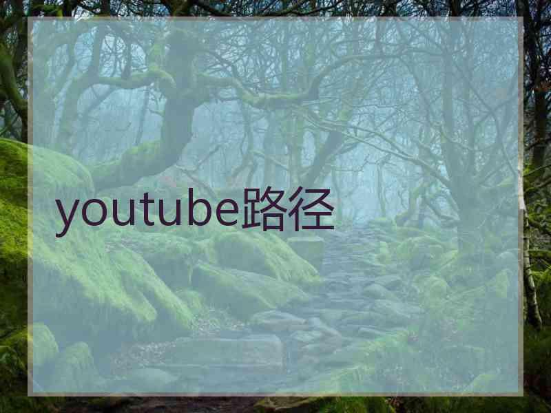 youtube路径