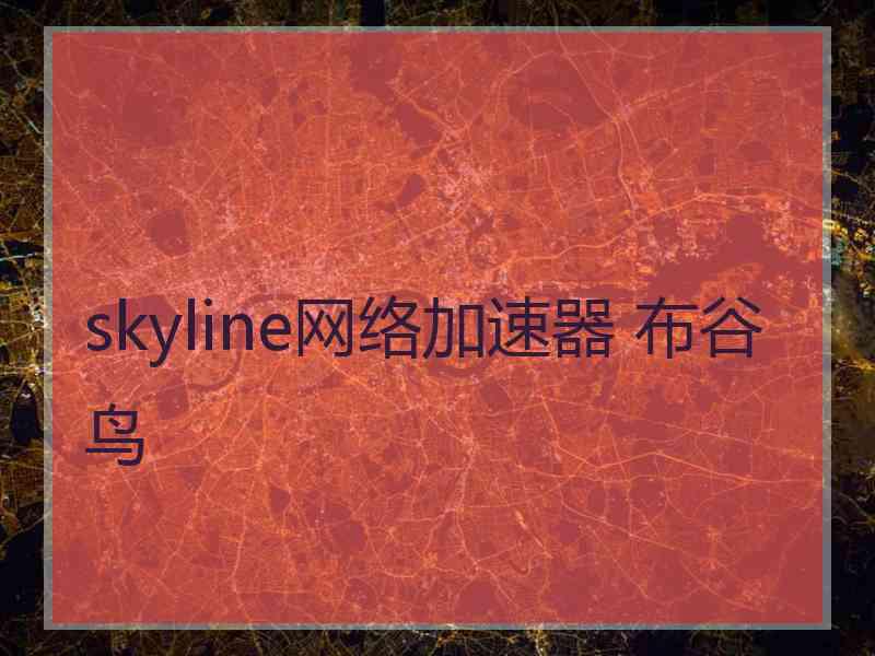 skyline网络加速器 布谷鸟