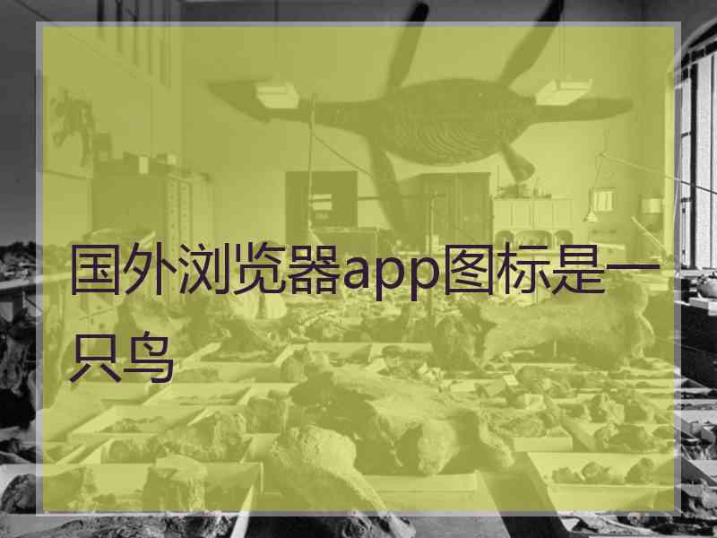 国外浏览器app图标是一只鸟