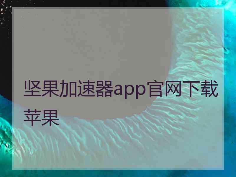 坚果加速器app官网下载苹果