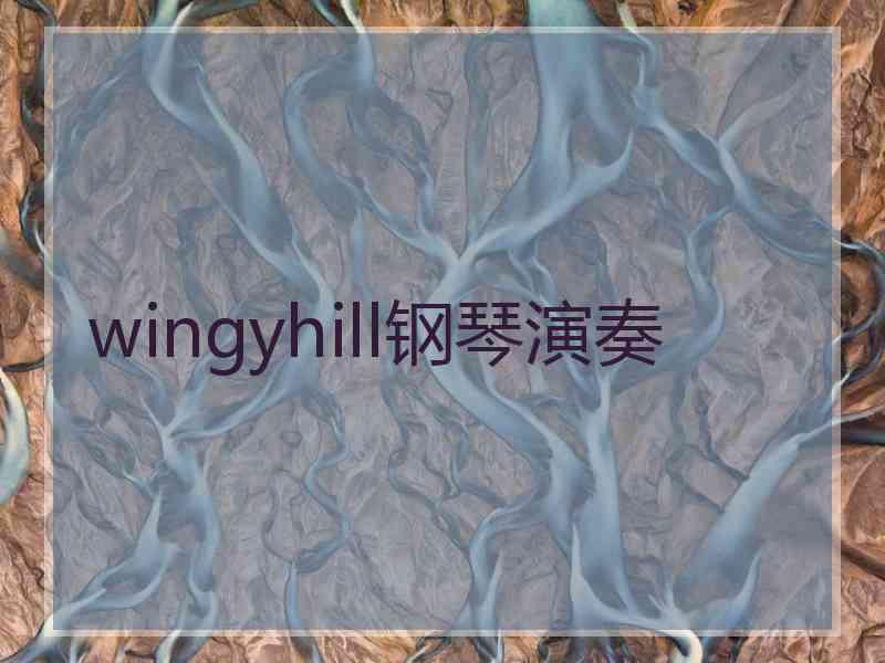 wingyhill钢琴演奏