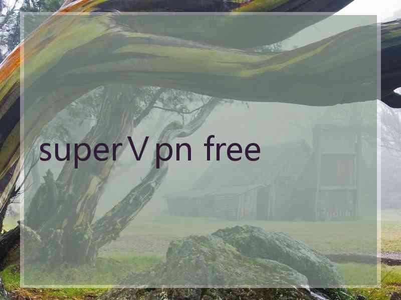 superⅤpn free