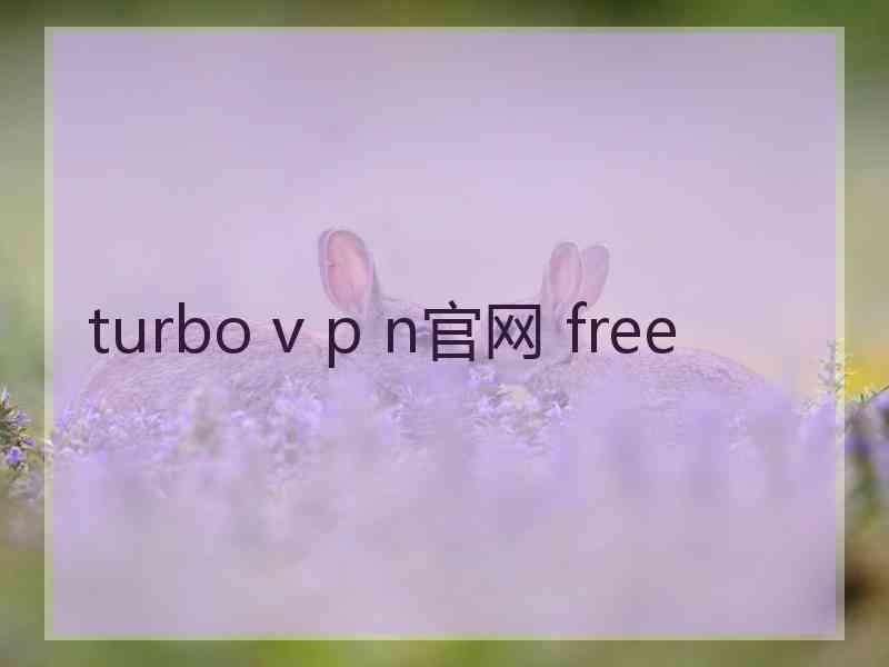 turbo v p n官网 free