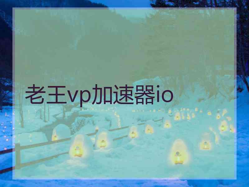 老王vp加速器io