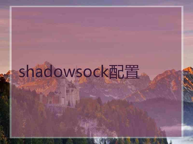 shadowsock配置