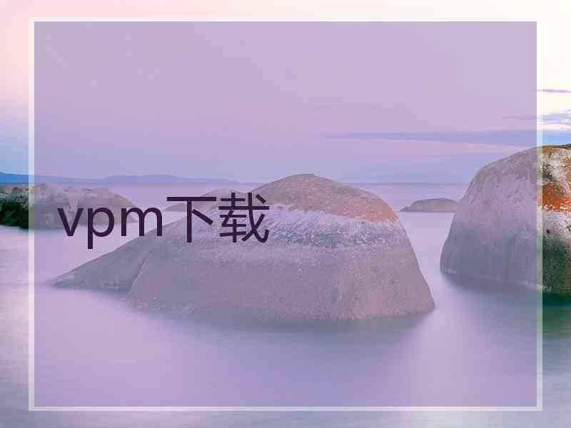 vpm下载