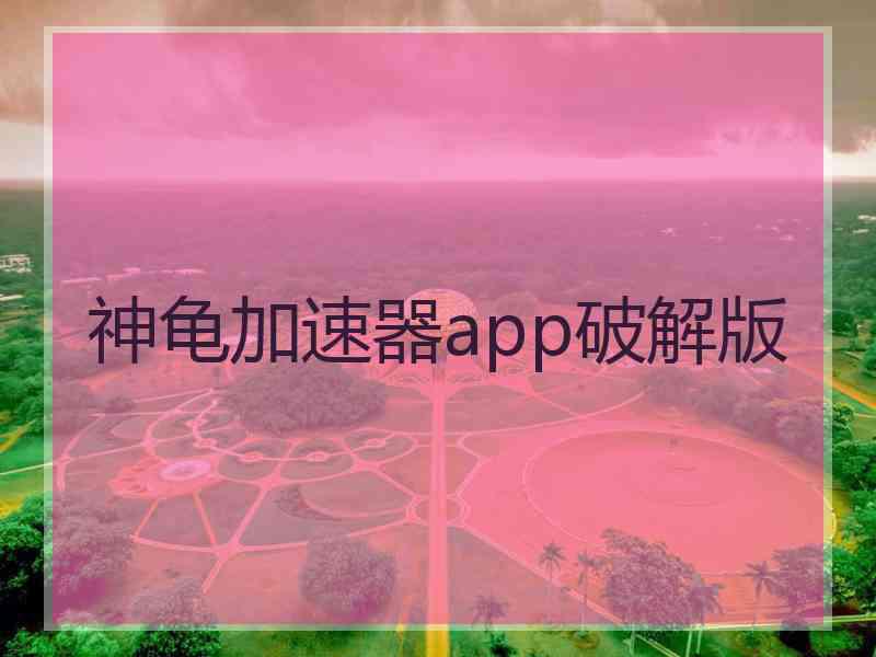 神龟加速器app破解版